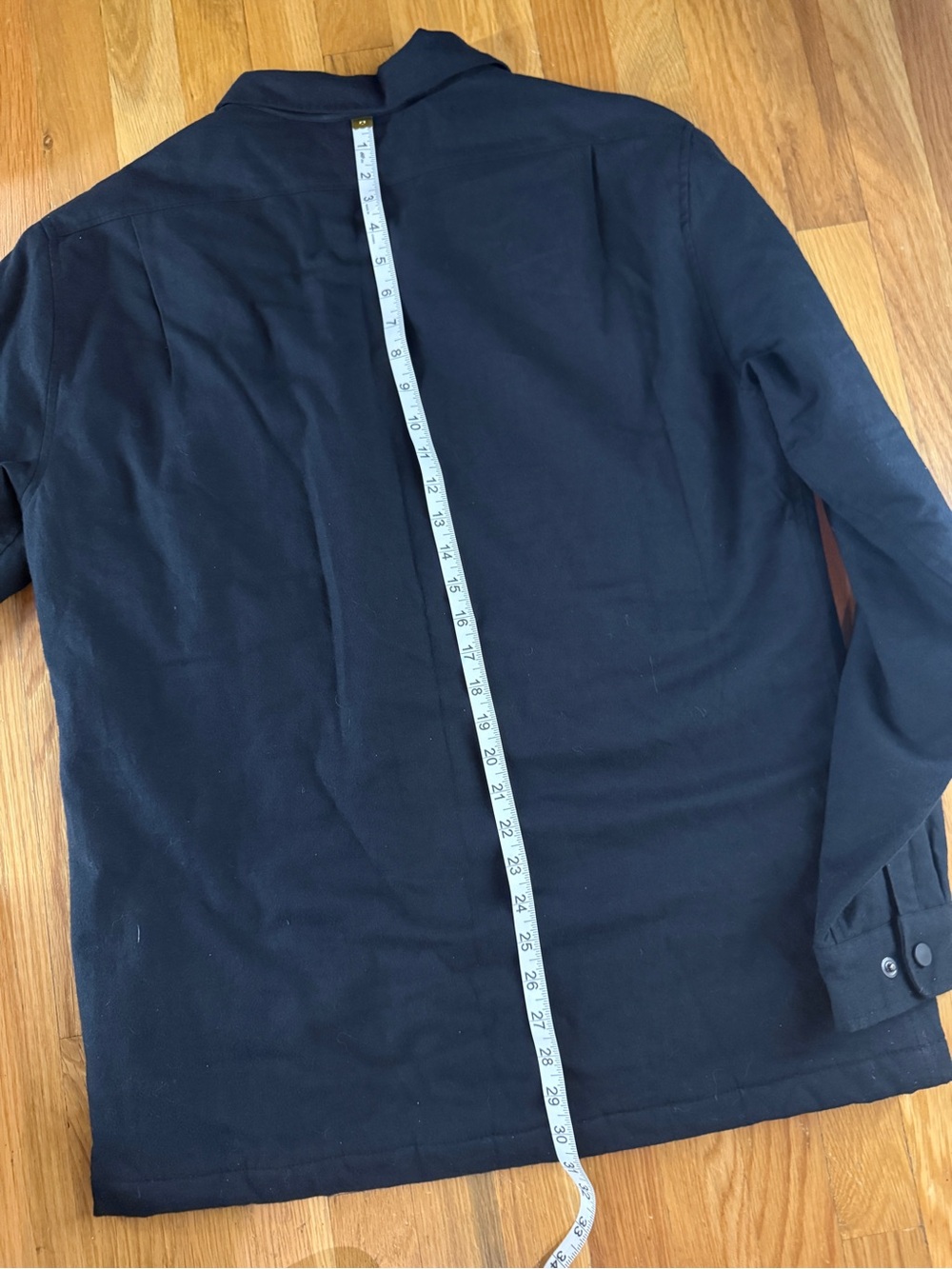 Burton Black Zip-Front Insulated Jacket (L) - Picture 10 of 11